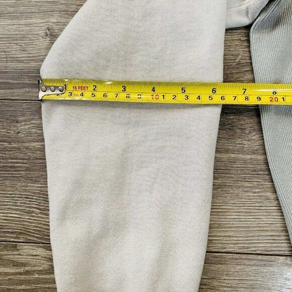 Entree Ls Lifestyle Sweater Mens Large Simpsons Beige Pockets - Picture 9 of 16